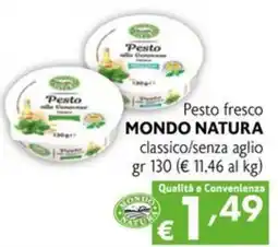 Maxi Supermercati Pesto fresco MONDO NATURA offerta