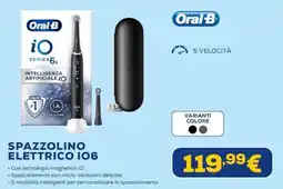 Euronics Oral-B spazzolino elettrico iO6 offerta