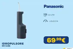 Euronics Panasonic idropulsore offerta