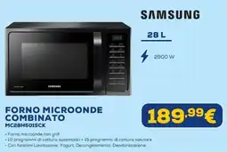 Euronics Forno microonde combinato Samsung offerta