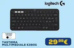 Euronics Logitech tastiera multimediale K380S offerta