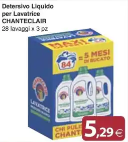 Docks Cash&Carry Detersivo Liquido per Lavatrice Chanteclair offerta