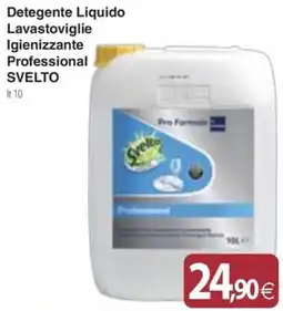 Docks Cash&Carry Detegente Liquido Lavastoviglie Igienizzante Professional Svelto offerta