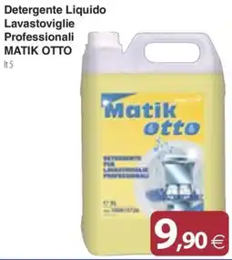Docks Cash&Carry Detergente liquido lavastoviglie professionali Matik Otto offerta