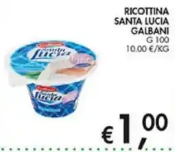 Superstore Coal Ricottina Santa Lucia Galbani offerta