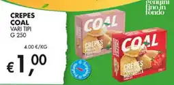 Superstore Coal Crepes Coal vari tipi offerta