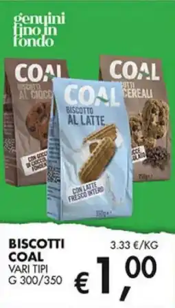 Superstore Coal Biscotti Coal offerta