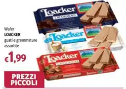Futura Supermercati Wafer Loacker offerta