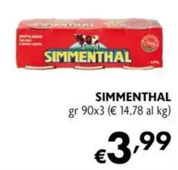 Maxi Supermercati Simmenthal offerta