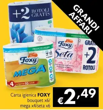 Carta igienica FOXY