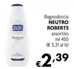 Maxi Supermercati Bagnodoccia Neutro Roberts idratante offerta