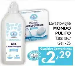 Maxi Supermercati Lavastoviglie Mondo Pulito offerta