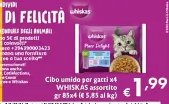 Cibo umido per gatti Whiskas assortito