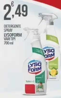 Iper Nonna Isa Detergente spray Lysoform offerta