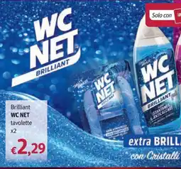 Futura Supermercati WC NET Brilliant tavolette offerta