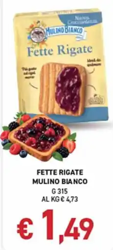 Superstore Coal Fette Rigate Mulino Bianco offerta