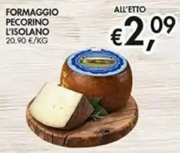 Superstore Coal Formaggio pecorino l'isolano offerta