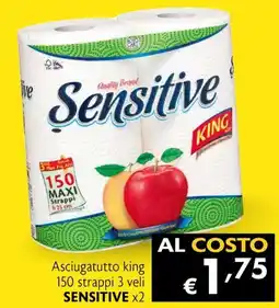 Maxi Family Asciugatutto king SENSITIVE offerta