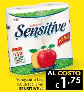 Asciugatutto king SENSITIVE