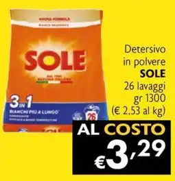 Maxi Family Detersivo in polvere SOLE offerta