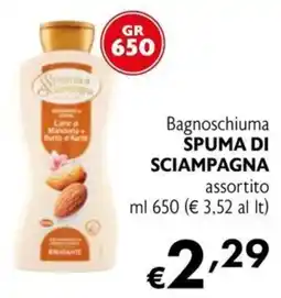Maxi Family Spuma di sciampagna offerta
