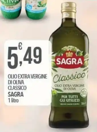 Olio extra vergine di oliva classico Sagra