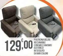 Iper Nonna Isa Poltrona relax offerta