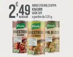 Iper Nonna Isa Minestrone Knorr offerta
