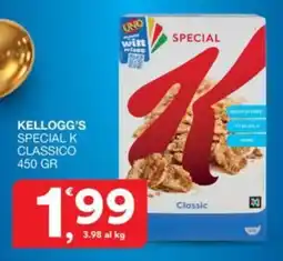 Quick Sisa Kellogg's Special K Classico offerta