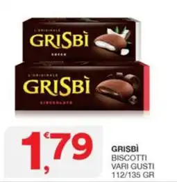 Quick Sisa Grisbi biscotti vari gusti offerta