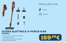 Euronics Rowenta Scopa Elettrica X-Force 8.80 offerta