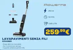 Euronics Rowenta lavapavimenti senza fili GZ5436E0 offerta