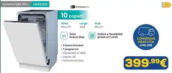 Lavastoviglie Slim HV523E10