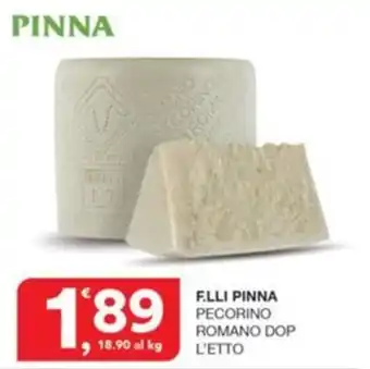 Flli Pinna Pecorino Romano Dop