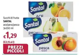 Futura Supermercati Succhi di frutta Santal offerta