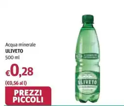 Futura Supermercati Acqua minerale Uliveto offerta