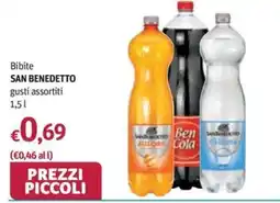 Futura Supermercati Bibite San Benedetto offerta