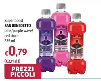 Super boost San Benedetto pink/purple wave/ red storm