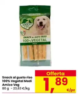Interspar Snack al gusto riso 100% Vegetal Medi Amico Veg offerta