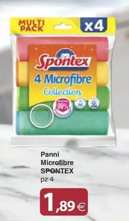 Docks Cash&Carry Panni Microfibra SPONTEX offerta