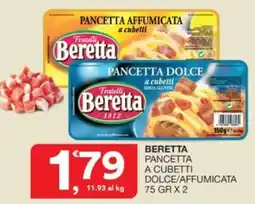 Quick Sisa Pancetta a cubetti Beretta offerta