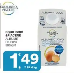 Quick Sisa Equilibrio & Piacere albume d'uovo offerta