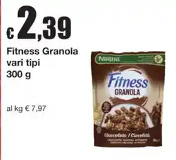Sì con te Fitness Granola Nestlé offerta