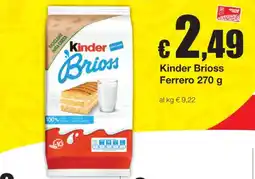 Sì con te Kinder Brioss offerta