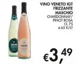 Superstore Coal Vino Veneto IGT Frizzante Maschio offerta