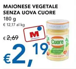 Migross Superstore Maionese vegetale Cuore offerta