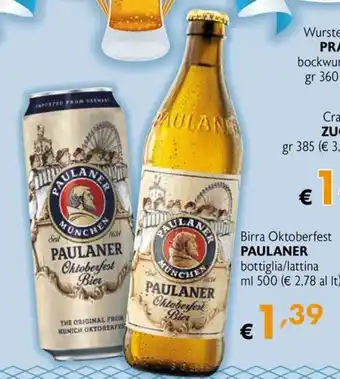 Birra Oktoberfest Paulaner