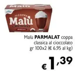 Maxi Supermercati Malù PARMALAT coppa classica al cioccolato offerta