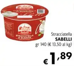 Maxi Supermercati Stracciatella di Burrata Sabelli offerta