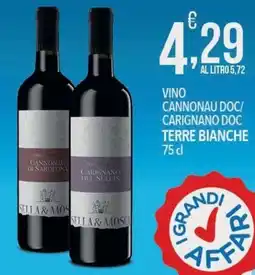 Iper Nonna Isa Vino Cannonau Doc/Carignano Doc Terre Bianche offerta